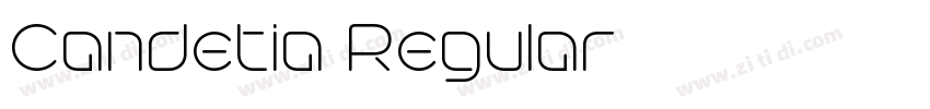 Candetia Regular字体转换 Candetia Regular字体转换